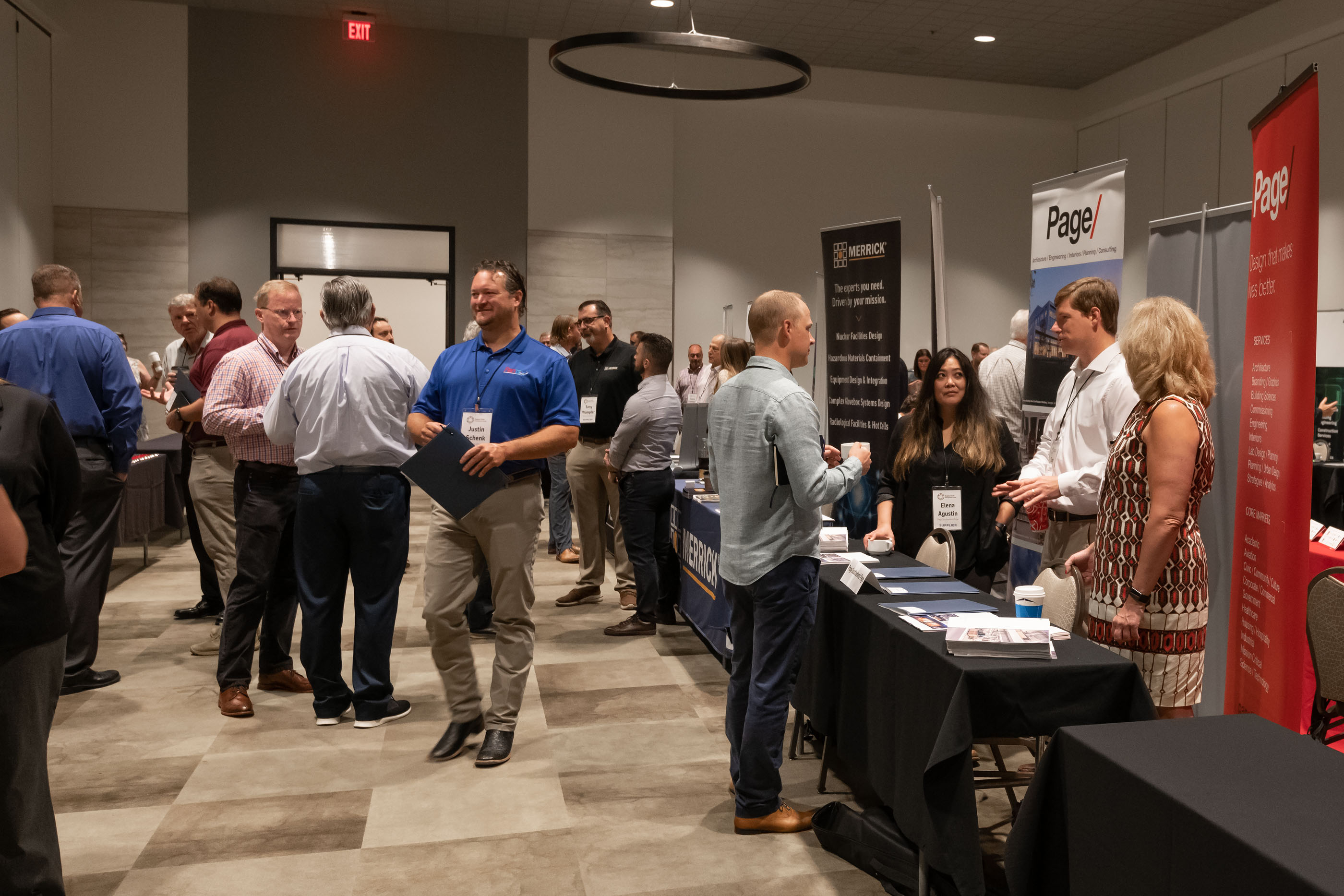 Twenty-two of the Supply Chain Management center's architecture and engineering services suppliers participated in the event.